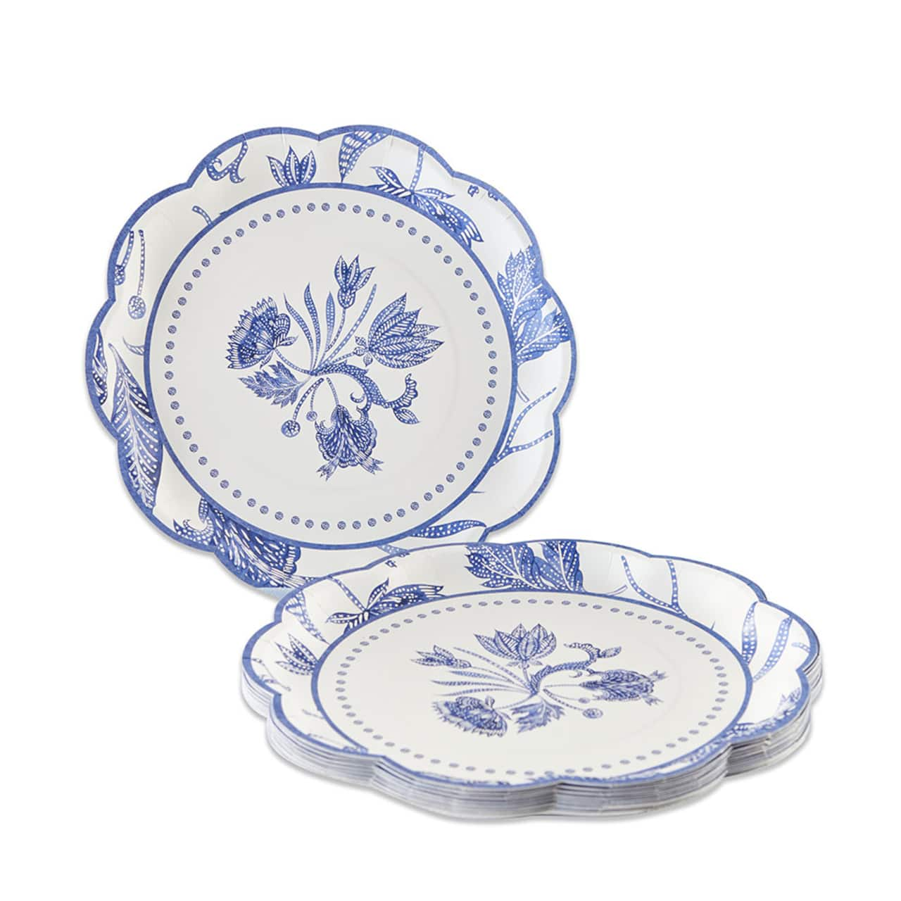 Kate Aspen&#xAE; 9&#x22; Blue Willow Premium Paper Plates, 32ct.